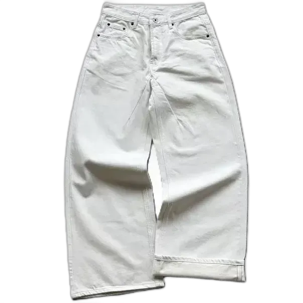Firemade Raw Denim Selvedge Jeans Cream