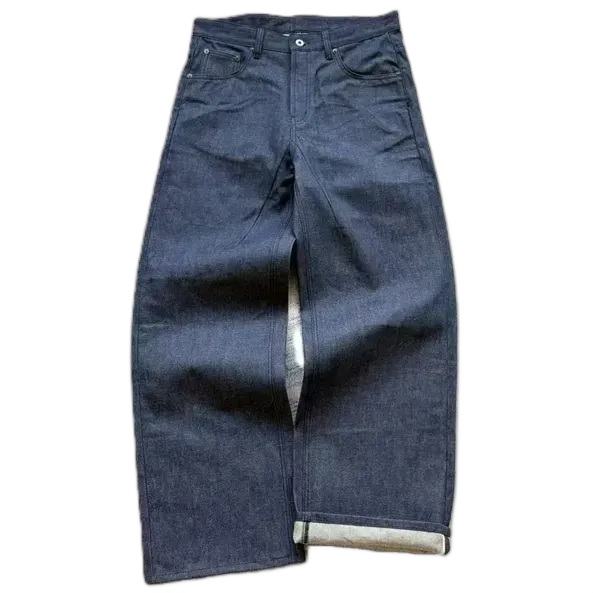 Firemade Raw Denim Selvedge Jeans Dark Blue