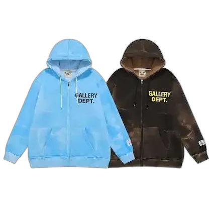 Gallery Dept Zip Up Hoodies