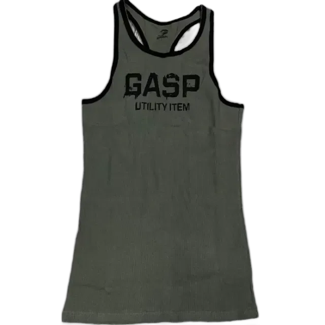 GASP Ribbed Tank Top (5 Variants)
