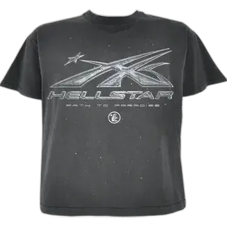 Hellstar Chrome Logo Tee Black (NFC)