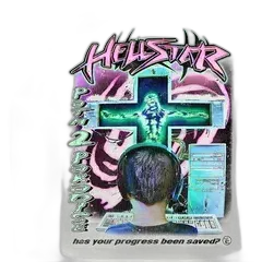 Hellstar Online Tee White (NFC)