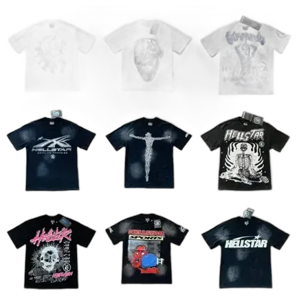 Hellstar & Streetwear Graphic Tees (41 Variants)