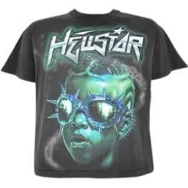 Hellstar The Future Tee Black/Blue (NFC)