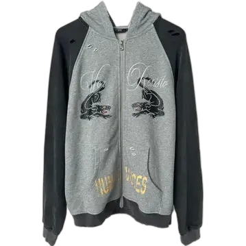 Human Voices Panther Zip-Up Hoodie