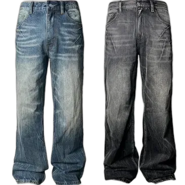 JCAESAR Whisker Bootcut Jeans (2 Variants)
