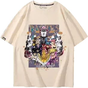 JoJo's Bizarre Adventure Tees