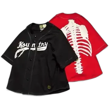 Kapital Densed Bone Baseball Jersey
