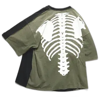 Kapital Two Tone Bone Tee