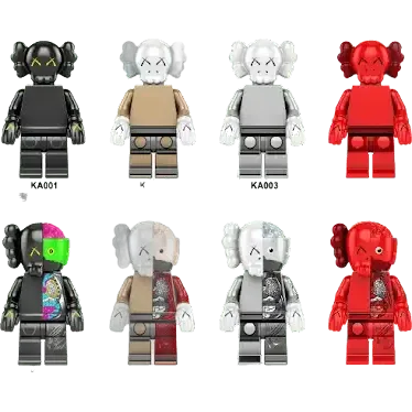 Kaws Lego Figures