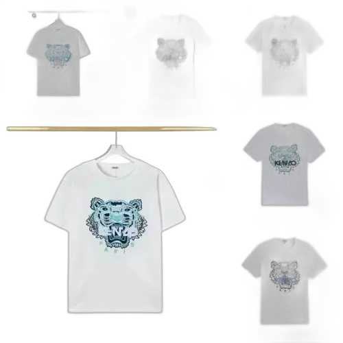 Kenzo Tiger Logo Tees