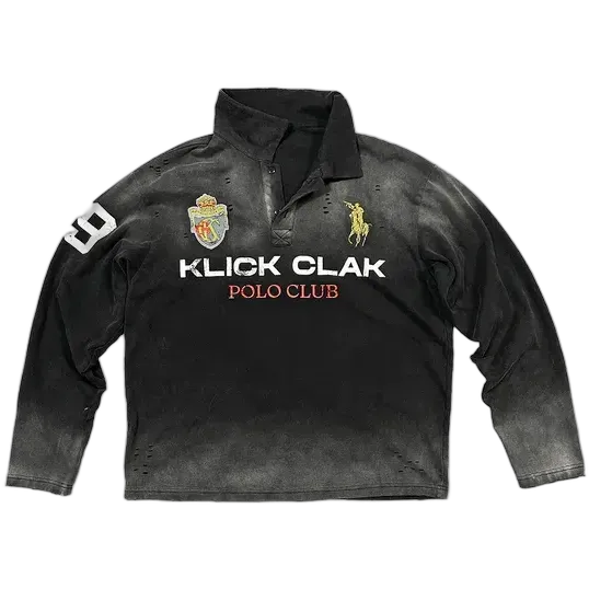 KLICK CLAK Long Sleeve Polo (2 Variants)