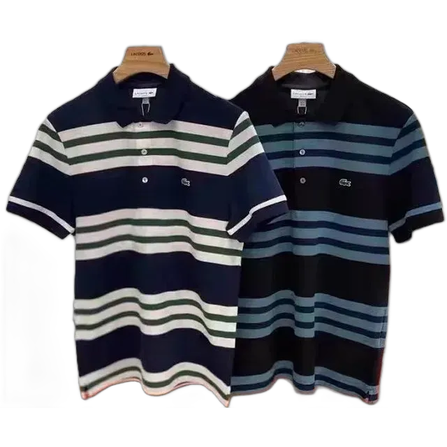 Lacoste Striped Polo (2 Variants)