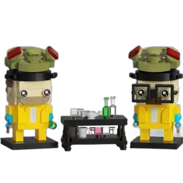 Lego Breaking Bad Brick Headz