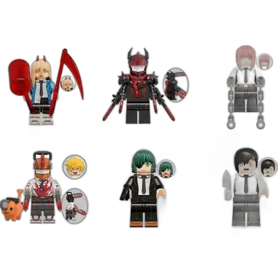 Lego Chainsaw Man Figures