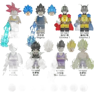 Lego Dragon Ball Z Figures