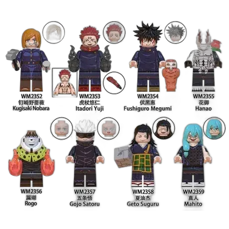 Lego Jujutsu Kaisen Figures