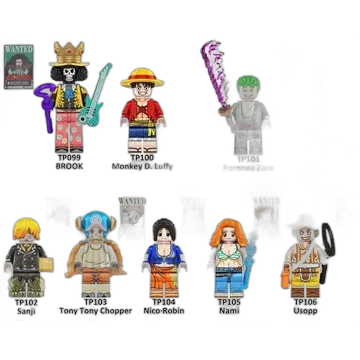 Lego One Piece Figures