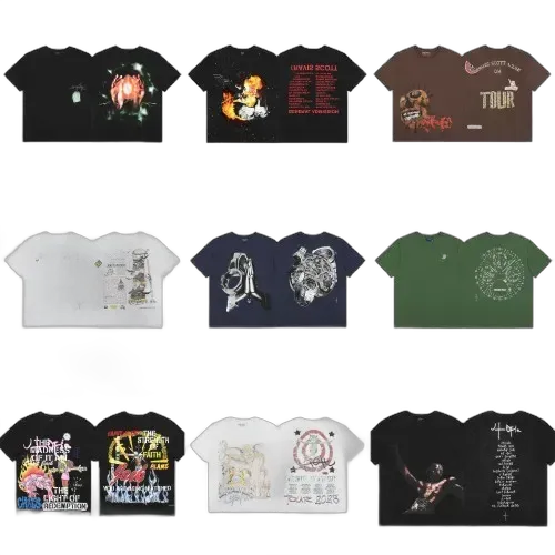 Bunch of Travis Scott Tees #3 (100 Variants)