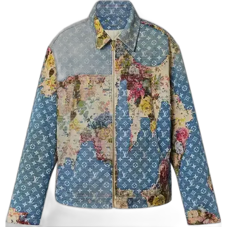 Louis Vuitton Destroyed Denim Jacket