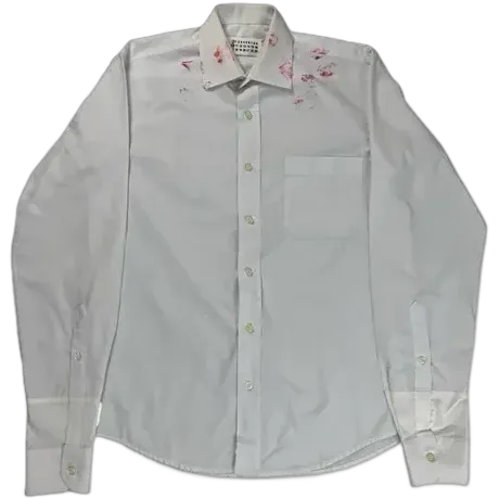 Maison Margiela Lipstick Kiss Button Up Shirt