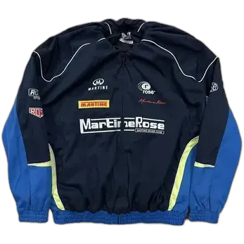 Martine Rose SS22 Tuck Neck Sponsor Racing Jacket