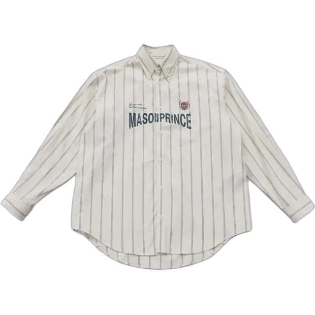 MASONPRINCE Striped Button Up Shirt