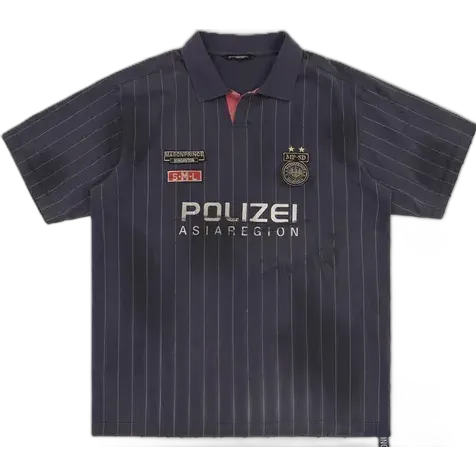 MASONPRINCE Striped Polizei Polo