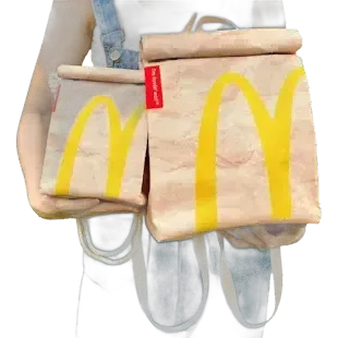 McDonalds Shoulder Bag and Backpack