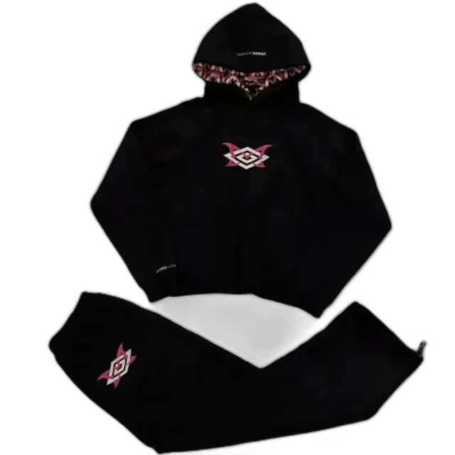 Merta x Umbro Tracksuit Black Hoodie + Pants