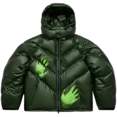 Mertra Green Heat Reactive Puffer Jacket