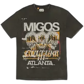 Migos x Gallery Dept. For Culture III Three Skulls Tee