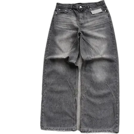 Mobius Slate Baggy Jeans