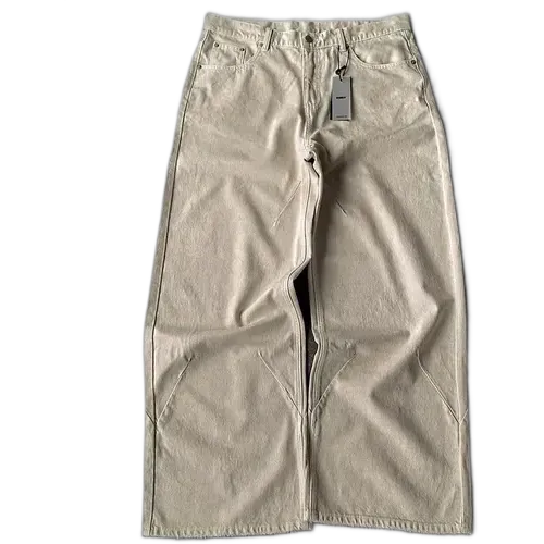 Mobius Slate Khaki Baggy Jeans