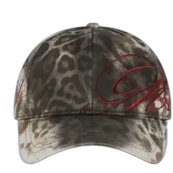 Mowalola Leopard Cap