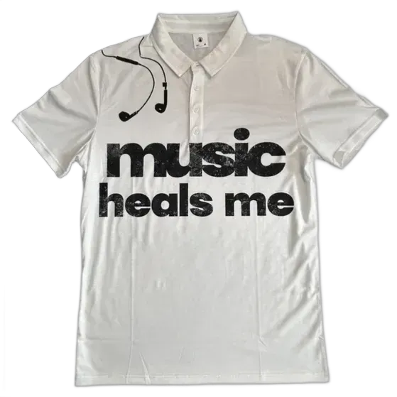 Music Heals Me Polo