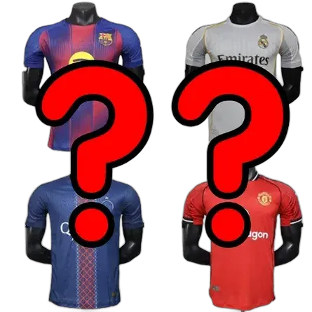 Mystery Player Edition Football Jerseys