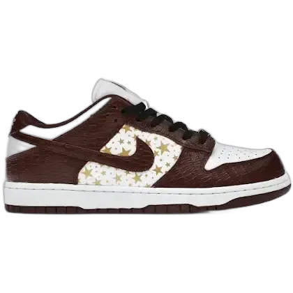 Nike SB Dunk Low Supreme Stars Barkroot Brown