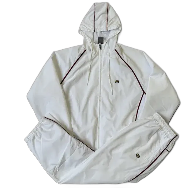 Nike TN Track Jacket + Pants White Red