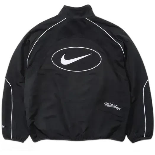 Nike x Supreme SS25 Black Track Jacket + Pants