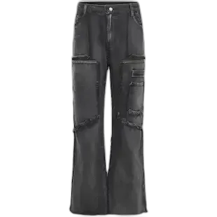 No Faith Studios Flared Denim Jeans