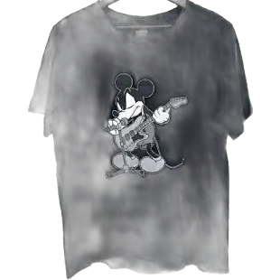 Number Nine Guitar Mickey Mouse Tee