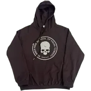 Number Nine Skull Hoodie