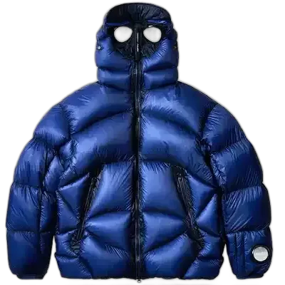 Palace x C.P. Company Puffer Jacket Bright Cobalt