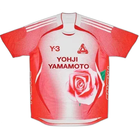 Palace Y-3 Football Jersey White/Red