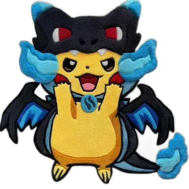 Pikachu Mega Charizard Costume Carpet