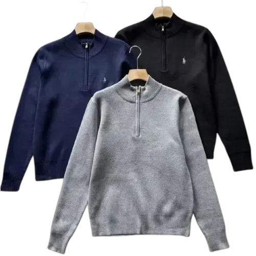 Polo Ralph Lauren Half Zip Knit Sweater (3 Variants)