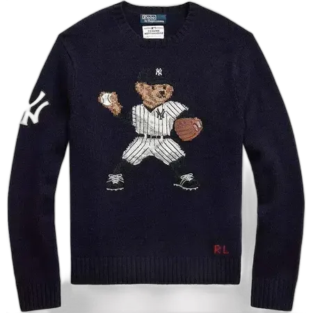 Polo Ralph Lauren MLB Bear Knit Sweater