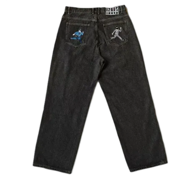 Poser Cop and Robber Denim Jeans