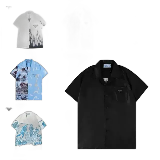 Prada Short Sleeve Designer Shirts